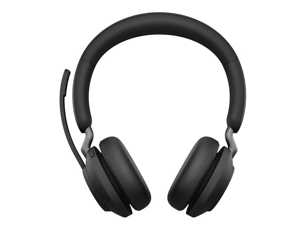 Jabra Evolve2 65 - -C  Teams Stereo with Charging Stand -C Connector Circumaural Headset - Black