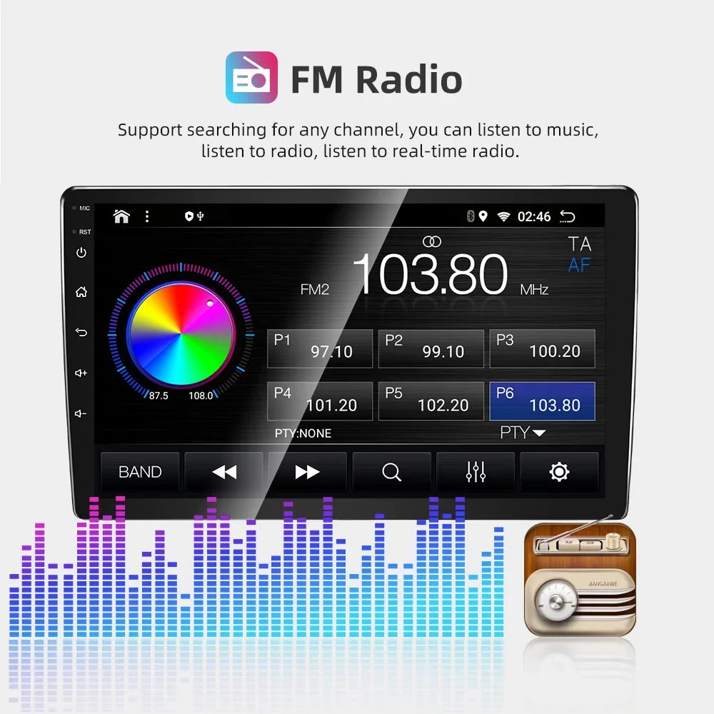 9" Android 12 Car Stereo Radio  CarPlay for Nissan Qashqai 1 J10 2006-2013 2+32G with Spare Camera