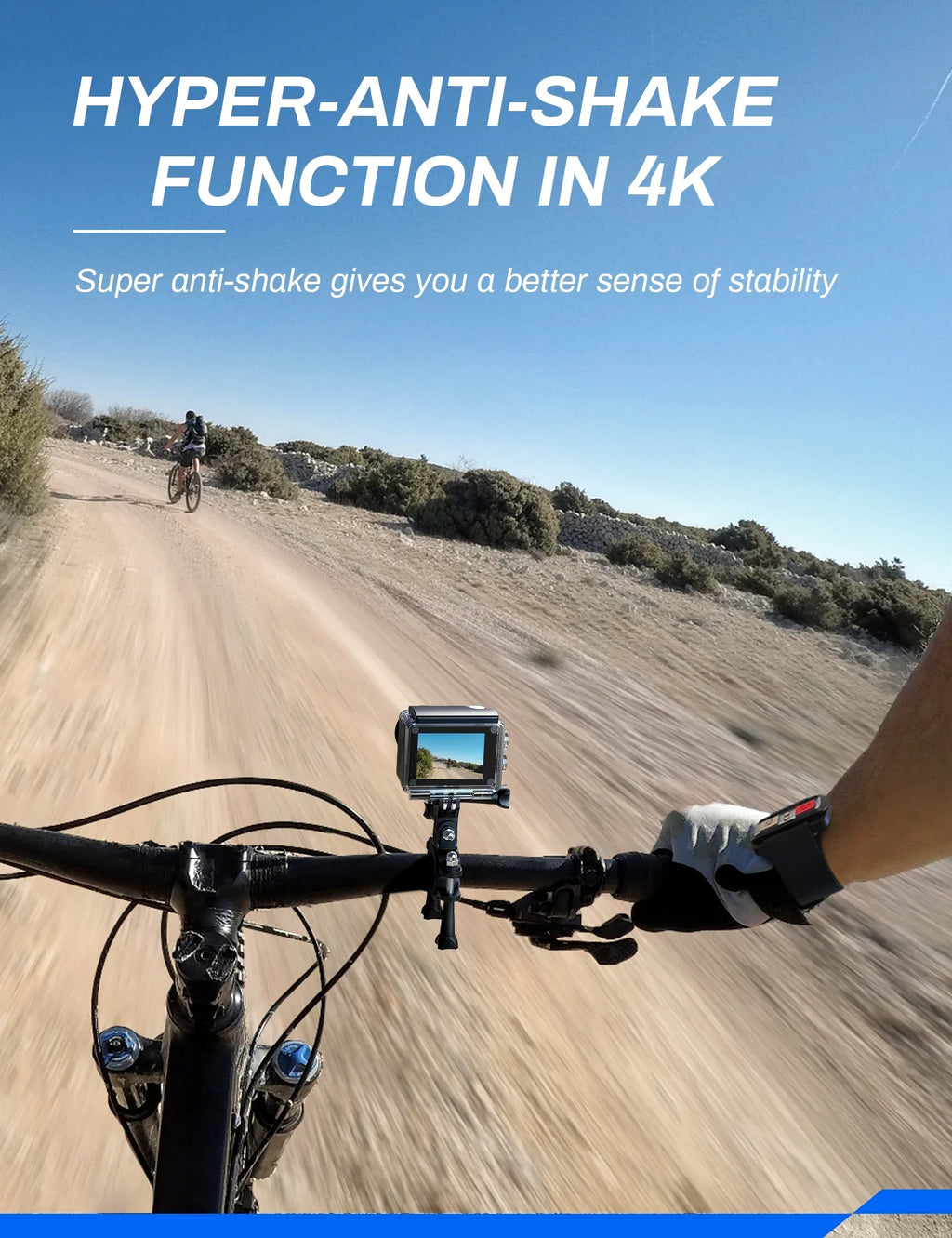 Action Camera 4K 24MP WiFi Vlogging Camera Underwater 40M with Remote Control IP68 Waterproof Case