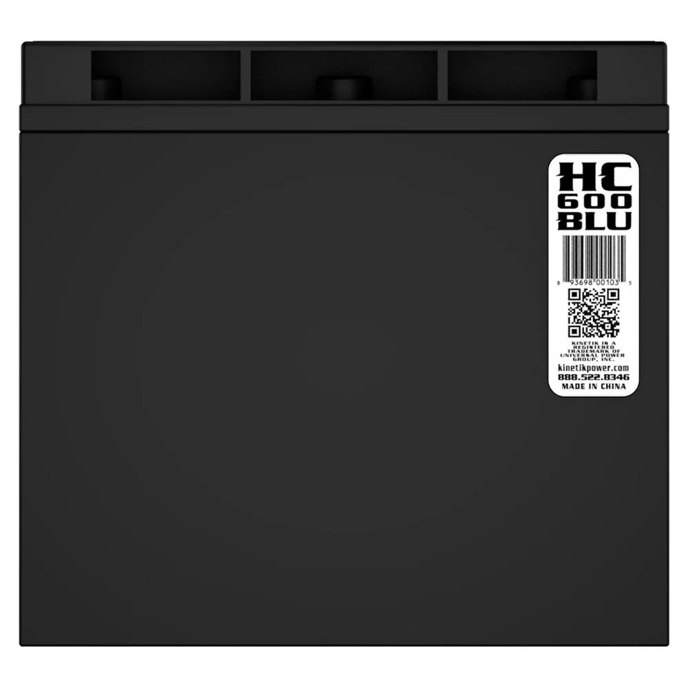 Kinetik HC600BLU 600W 12V Power Cell Replacement Battery for  XP750 D680 S680