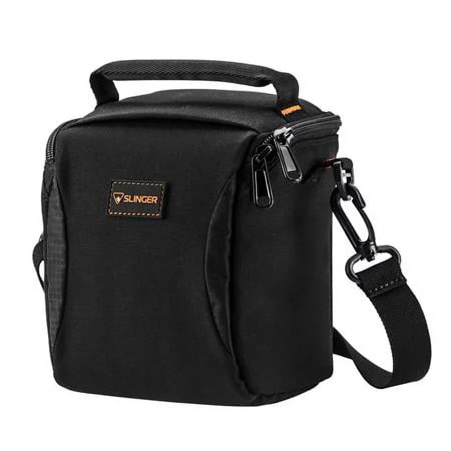 '-E10 Mirrorless Camera Body, Black Bundle with, 64GB  Memory Card, Shoulder Bag