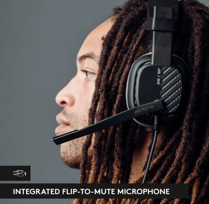 Restored Logitech Astro A10 Gen 2 Wired Headset for PlayStation/ (Black) (Like New) (Refurbished)