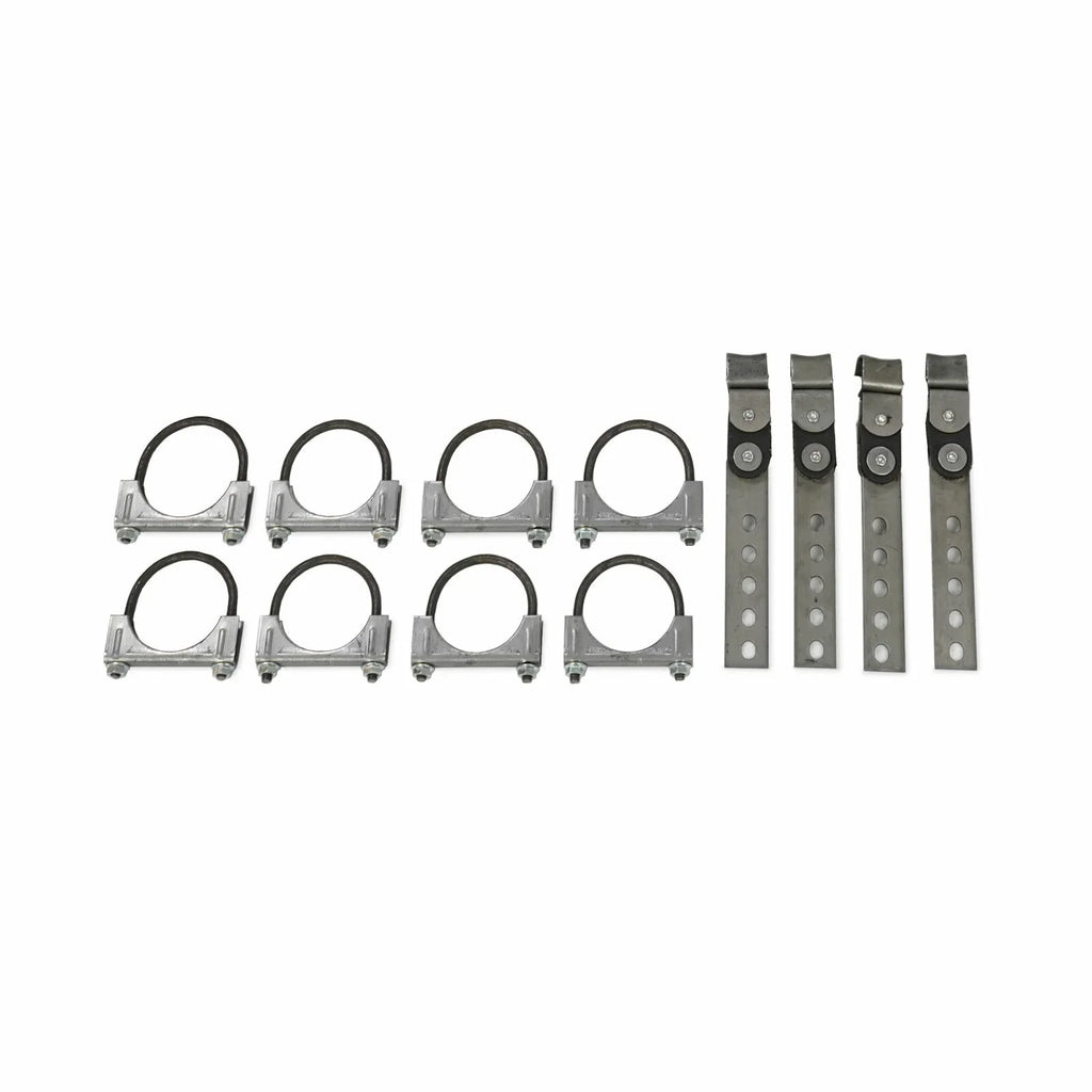 62-74 Mopar B Body Car 2.5" Dual Exhaust Kit Flowmaster Super 10 Rear Exit