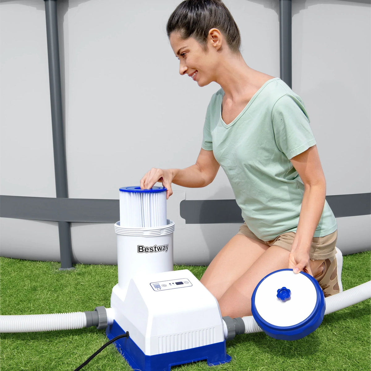 Bestway Flowclear Smart Touch 2000  App Controlled Pool Filter Pump