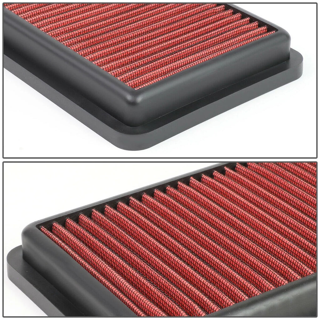 For 17-19 124 Spider 17-19 -5 Miata 1.4 Reusable Drop-In Panel Air Filter Red