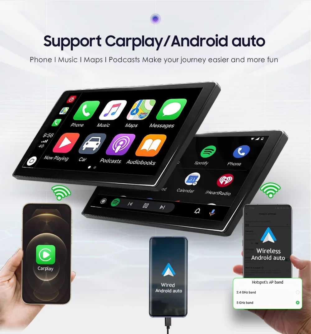 For Mitsubishi Lancer 2007 2008 2009 2010 2011 2012 Android 12 Wifi 2+32GB Car Stereo Radio CarPlay  Navigation Player