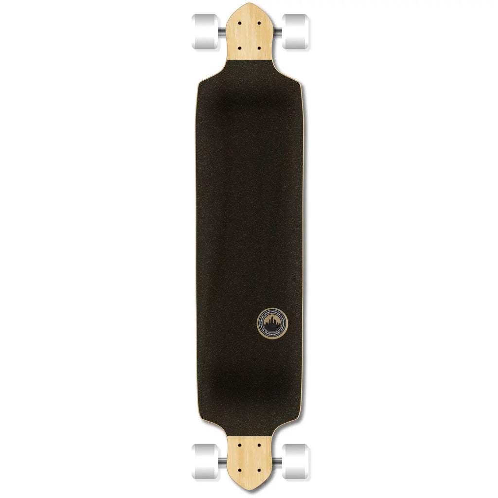 Yocaher Drop Down Longboard Complete Cruiser 41.25" x 10" w/Premium Grip Tape, Aluminum Alloy Truck, 71mm Longboard Wheels, and  -9 Bearings - -66