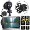 Mabozo Dash Cam Front and Rear,Driving Recorder Dual Dash Cam Dashboard Camera Full  170° Wide Angle Backup Camera with Night Vision