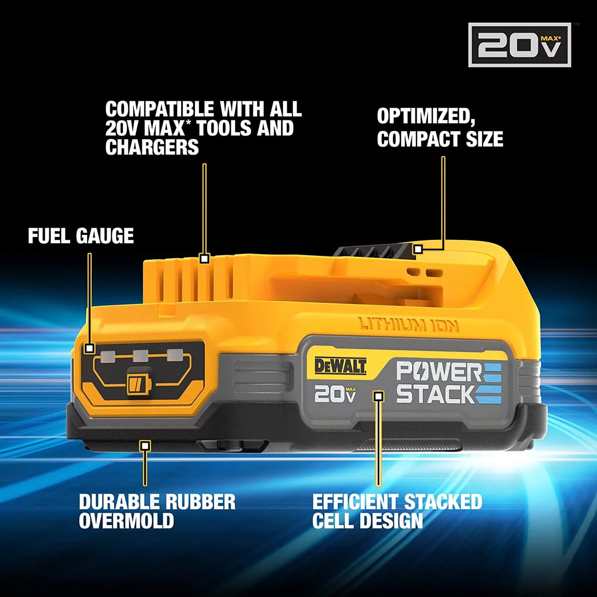 20V * ™ Compact Battery (DCBP03