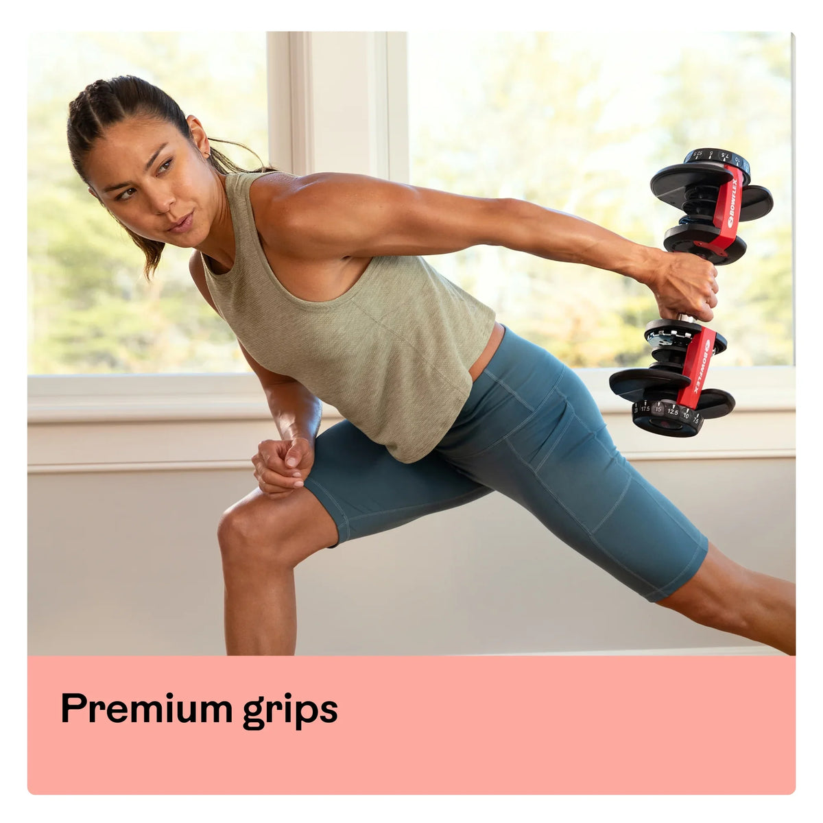 BowFlex SelectTech 552 Dumbbell, Single, Litho, Free 2-month  Membership