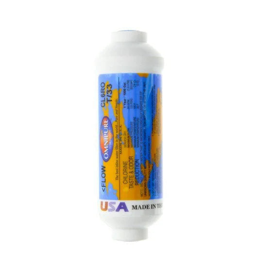 Package Of 3  Omnipure CL6ROT33-B  Inline Water Filter