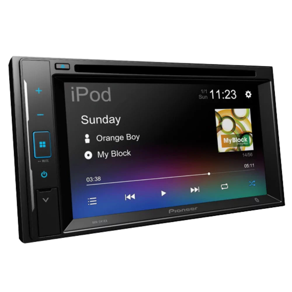 KIT5008 Bundle for 2006-2011 Honda Civic W/ Pioneer -241EX Double  Car Stereo with Bluetooth/Backup Camera/Installation Kit/in-Dash / / 6.2" Touchscreen Digital Media Receiver