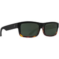 Men Sunglasses Discord Lite Matte Black Tortoise Fade Gray Green Polarized
