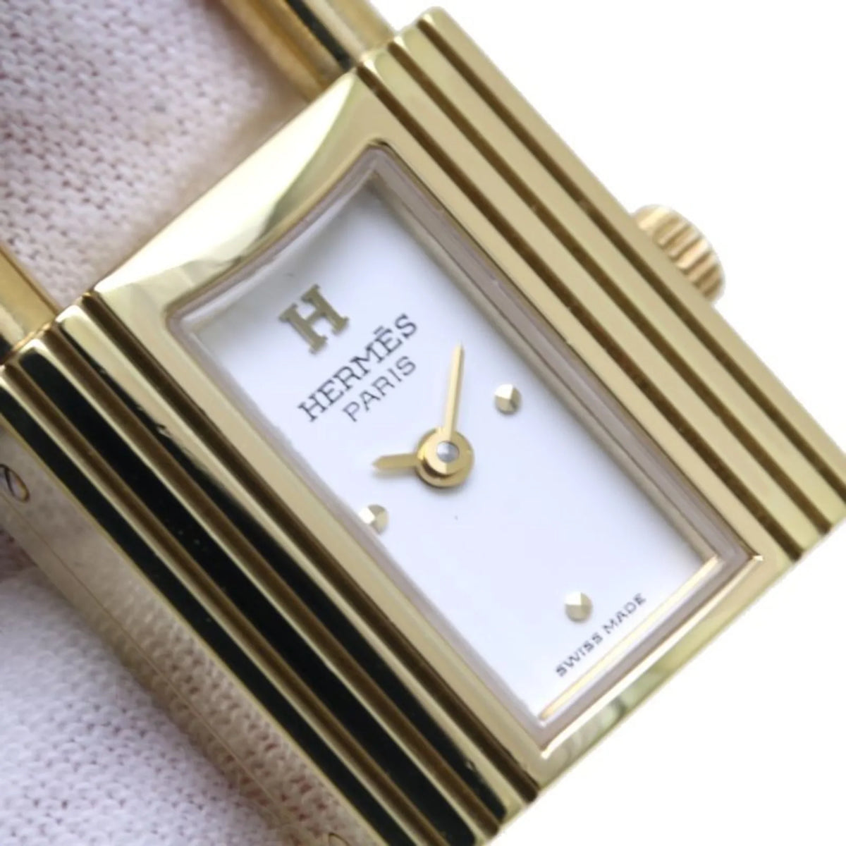 Pre-Owned  Kelly Watch KE1.201 ○Y stamp  (gold plated) x Vaux Epson Ladies 39261 (Good)