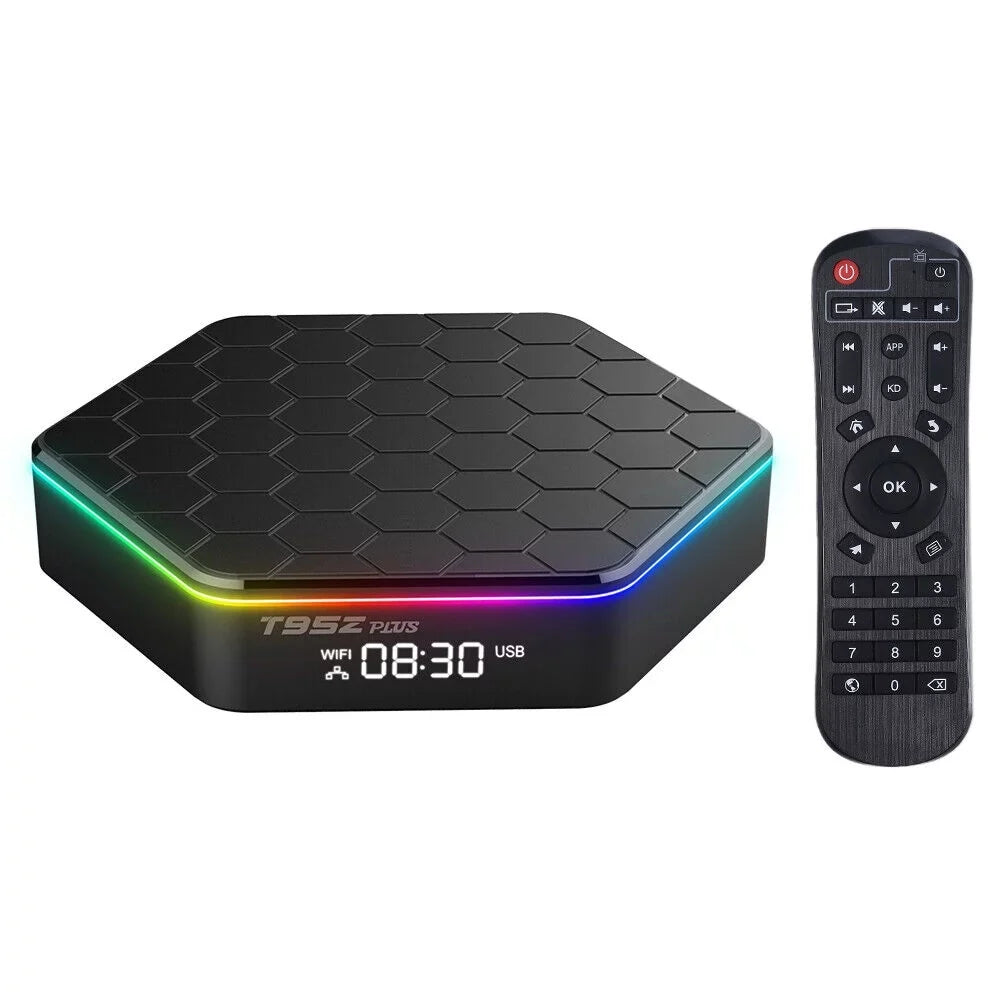 Jahy2Tech Quad Core 8K  Video 64GB Memory 6K Stream Player 2023 T95Z Plus Smart Android 12.0  Box