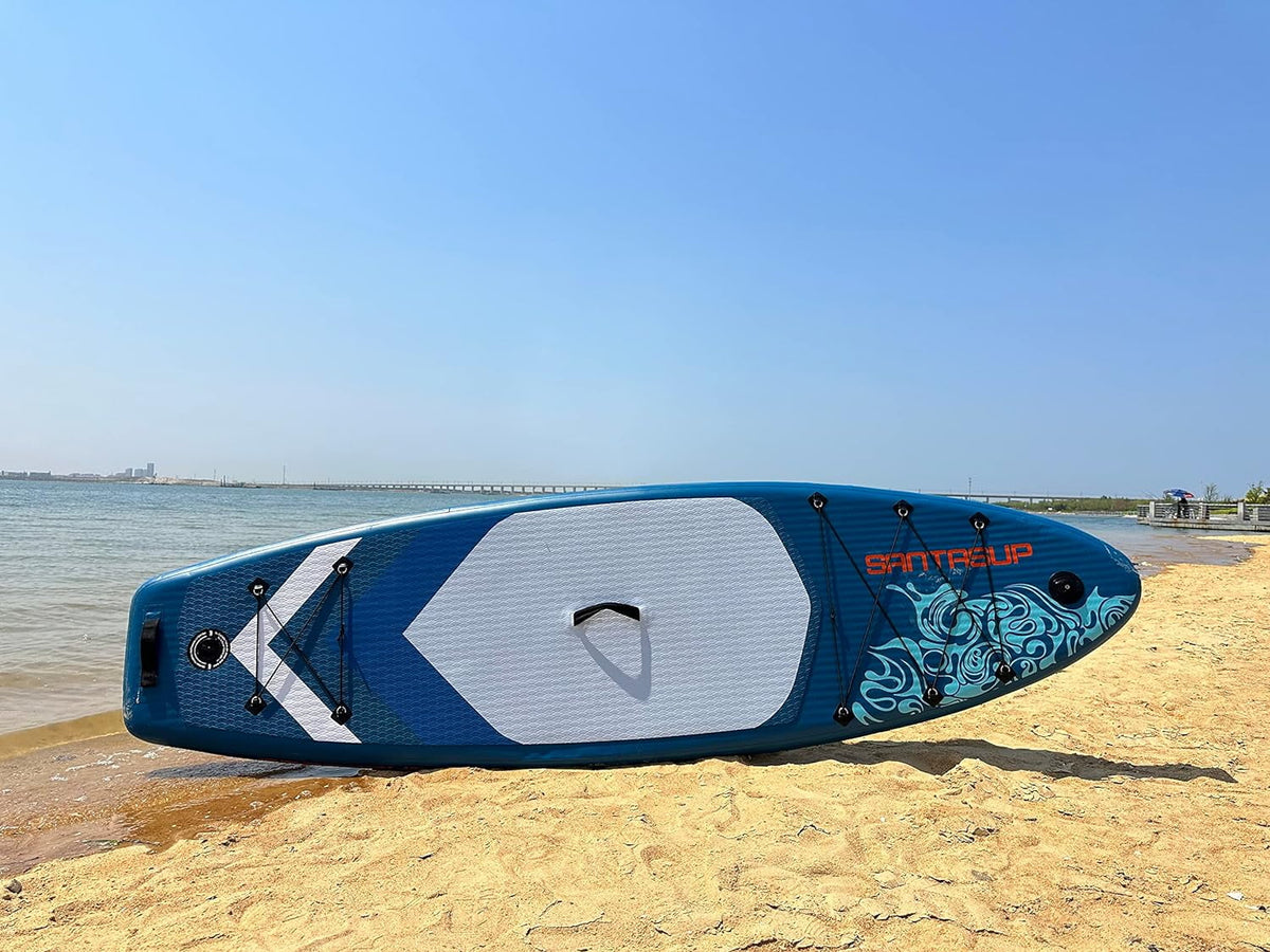 Premium Inflatable Stand Up Paddle Board with Accessories, 11'x33 x6 for Youth & Adults, Wide Stance, Non-Slip Deck,  for Fishing & Surfing, Max 330lbs