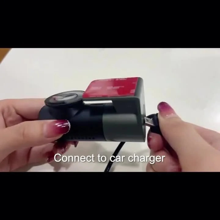 A1-2K Smart Dash Cam 2K 1440P Built-in WiFi Car Camera  Control Loop Recording G-Sensor Night Vision Support 128G