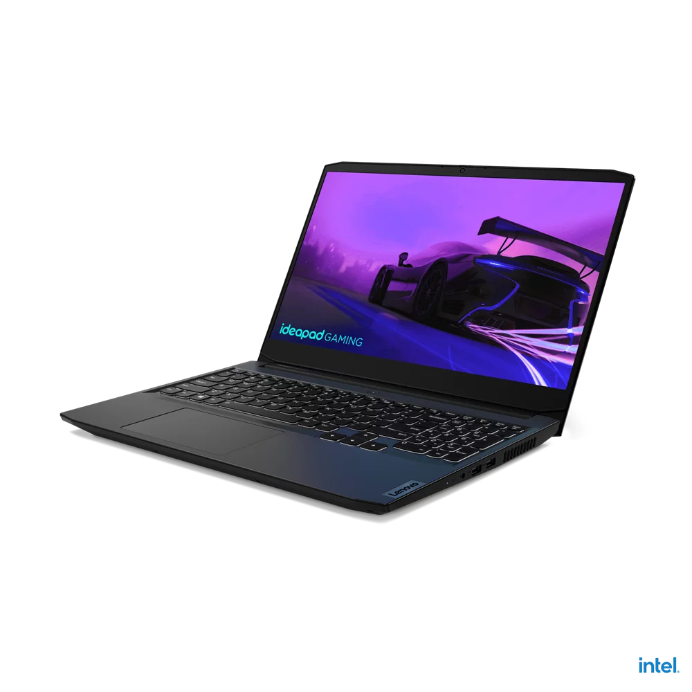 Restored  82K100LPUS IdeaPad Gaming 3 15IHU6 15.6"  i7-11370H 3.3GHz  GeForce  3050 4GB 4GB  1TB  + 256GB  Win 11 Home Shadow Black (Refurbished)