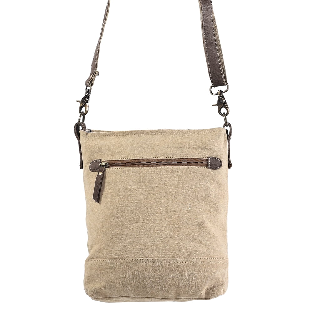 Upcycled Wool Upcycled Canvas Hair-on Genuine Leather women bag western handbag purse