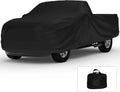 Indoor Truck Cover Compatible with 2020 Chevrolet Silverado 2500 Crew Cab, 8 Ft Bed - Black Satin - Ultra Soft Indoor Material - Keep Vehicle Looking Between Use - Includes Storage Bag