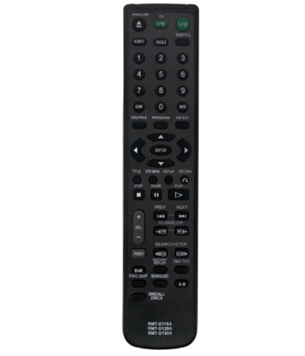 New -D116A -D128A -D130A Replace Remote Control Compatible with Sony  Player -NS400D