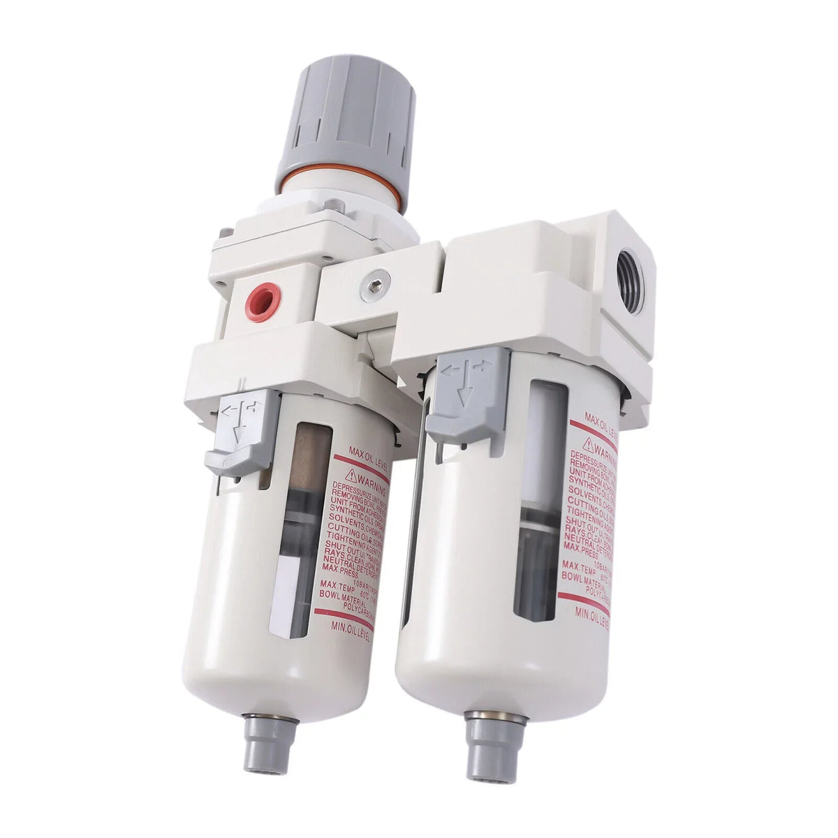 1/2"  Air Pressure Regulator Air Dryer System Filter Water Trap Separator