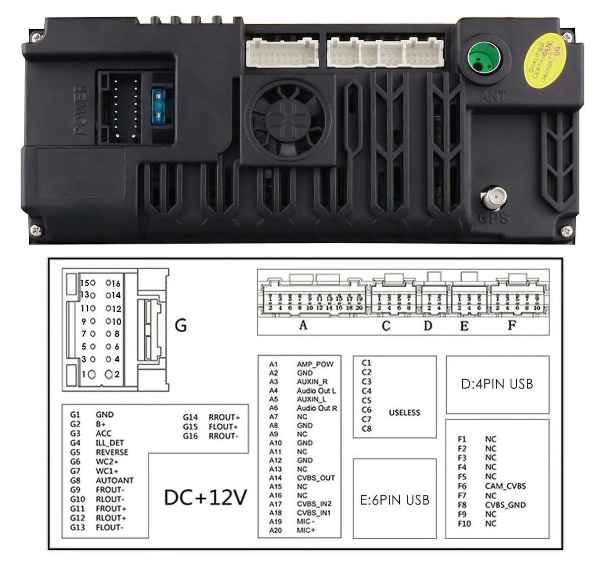 For Mitsubishi Lancer 2007 2008 2009 2010 2011 2012 Android 12 Wifi 2+32GB Car Stereo Radio CarPlay  Navigation Player
