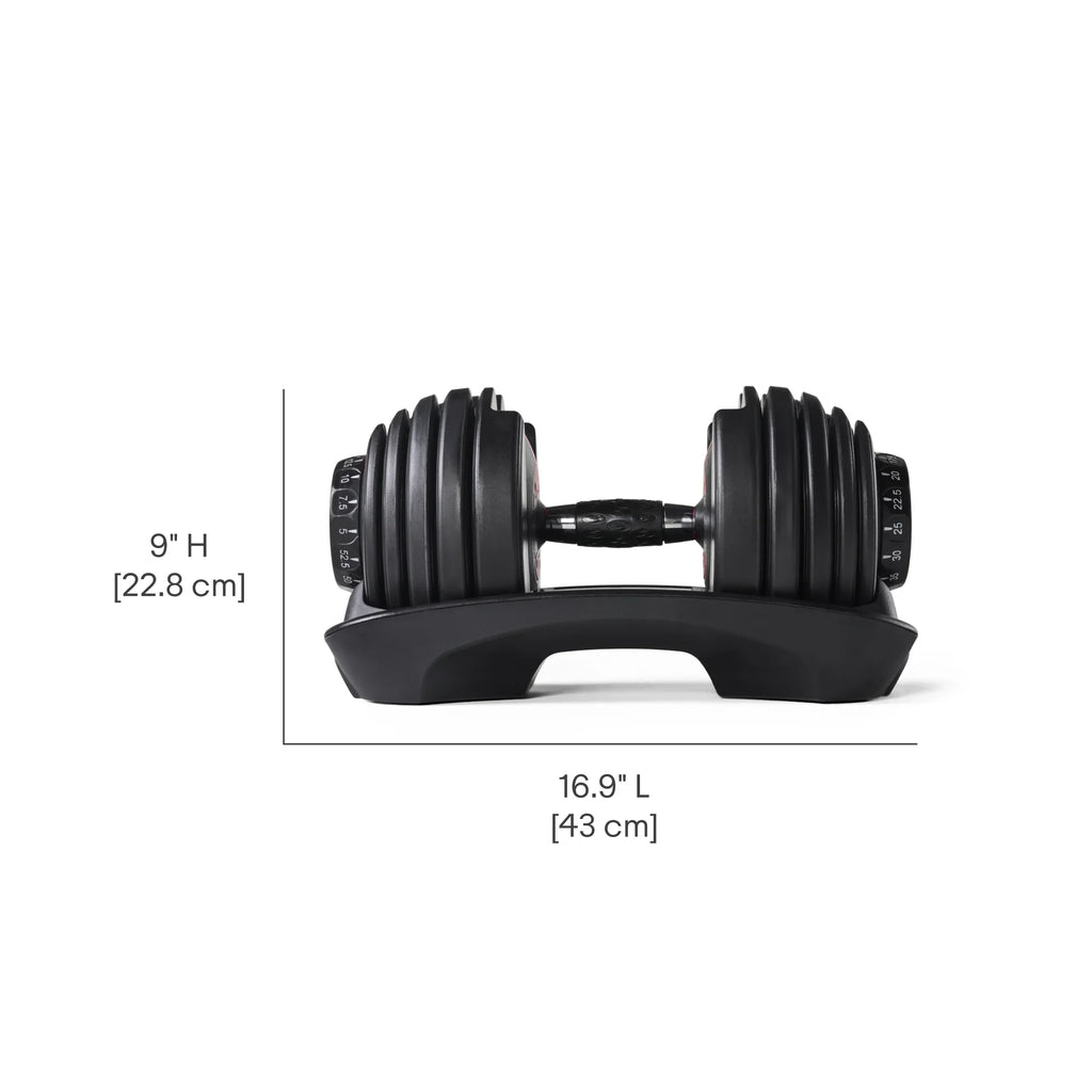 BowFlex SelectTech 552 Dumbbell, Single, Litho, Free 2-month  Membership