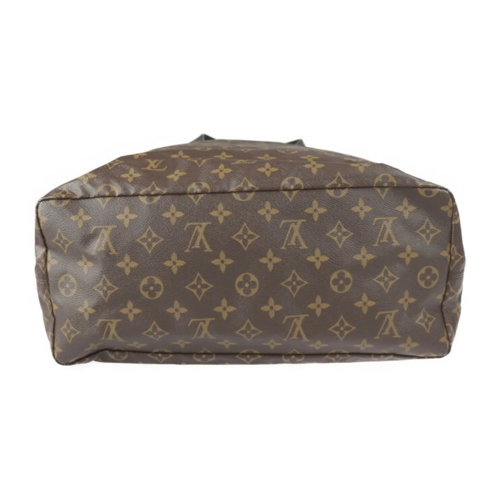 Pre-Owned   Louis Vuitton Cover Light Monogram Macassar Tote Bag M43416 Brown Black Fujiwara Hiroshi Collaboration Fragment (Good)