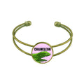 Madagascar Africa Chameleon Bracelet Bangle Retro Open Cuff Jewelry