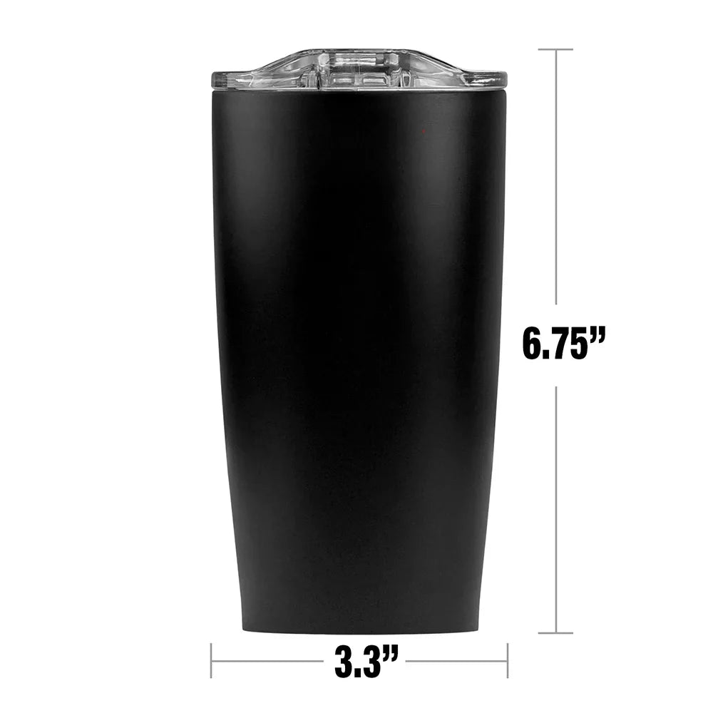The Hobbit/Thorin Cauldron Stainless Steel Tumbler 20 oz Coffee Travel Mug/Cup, Vacuum Insulated & Double Wall with Leakproof Sliding Lid | Great for Hot Drinks and Cold Beverages