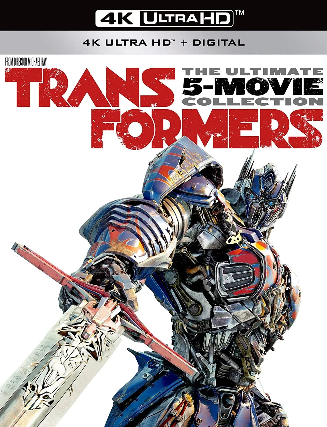 Transformers: The Ultimate 5-Movie Collection (4K Ultra  + Blu-ray + Digital Copy)