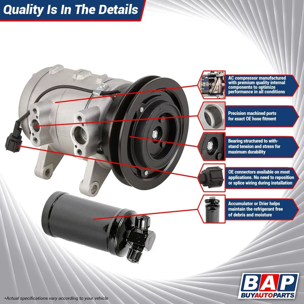For 2009 Mercury Mariner & Mazda Tribute Hybrid  Compressor & A/C Drier - Buyautoparts