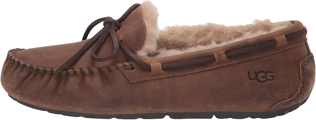 Mens Olsen Slipper 9 Tan Leather