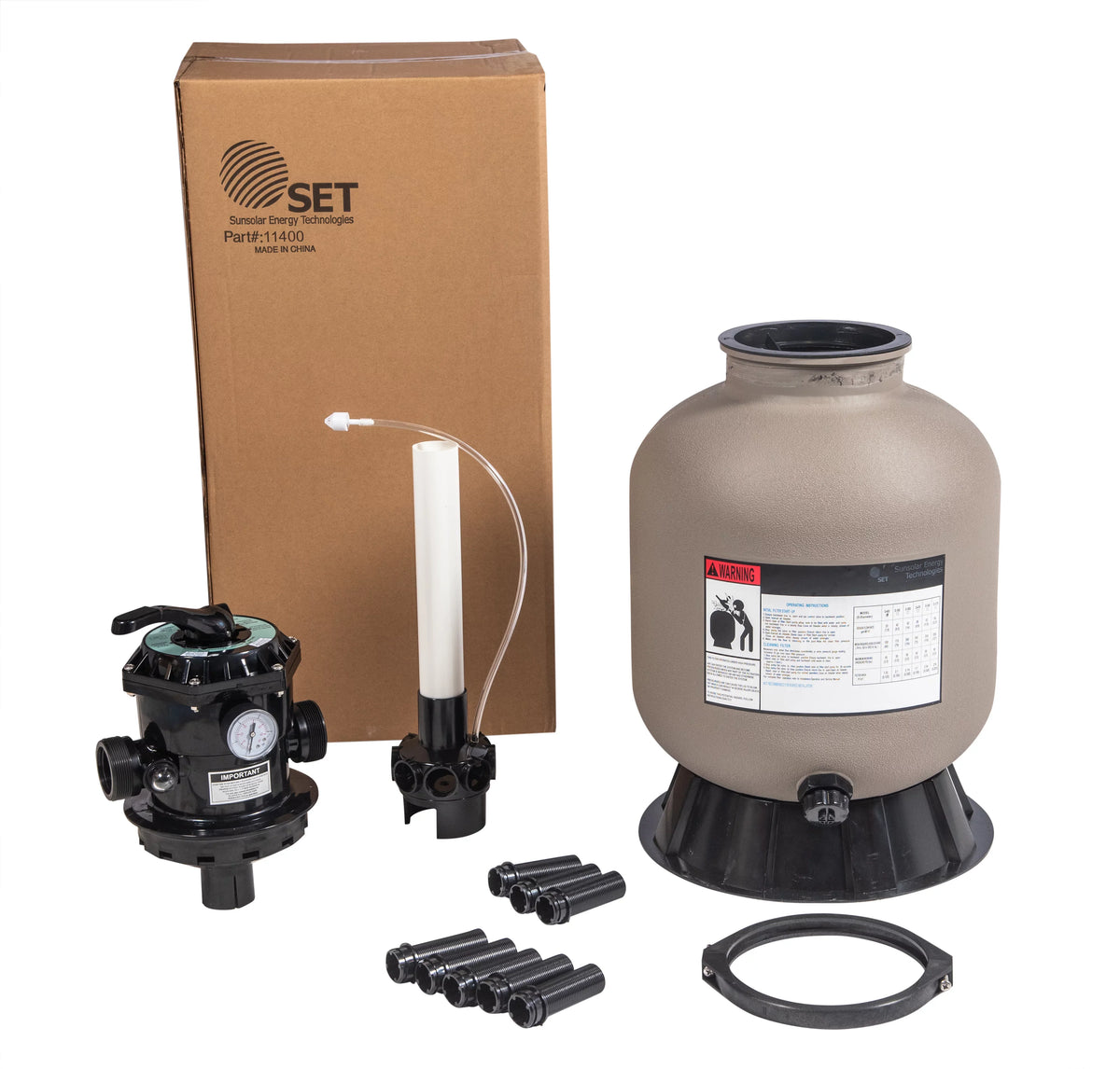 Above-Ground Swimming Pool Sand Filter System with 0.35  Pump