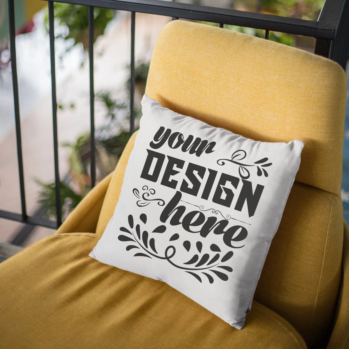 Makeup Artist in Training w/ Fan Brush & Red Lipstick Design - Beauty Themed Merch for Makeup Artist or Cosmetologist, Gift for Makeup Lovers, Pillow Cover, White 18X18