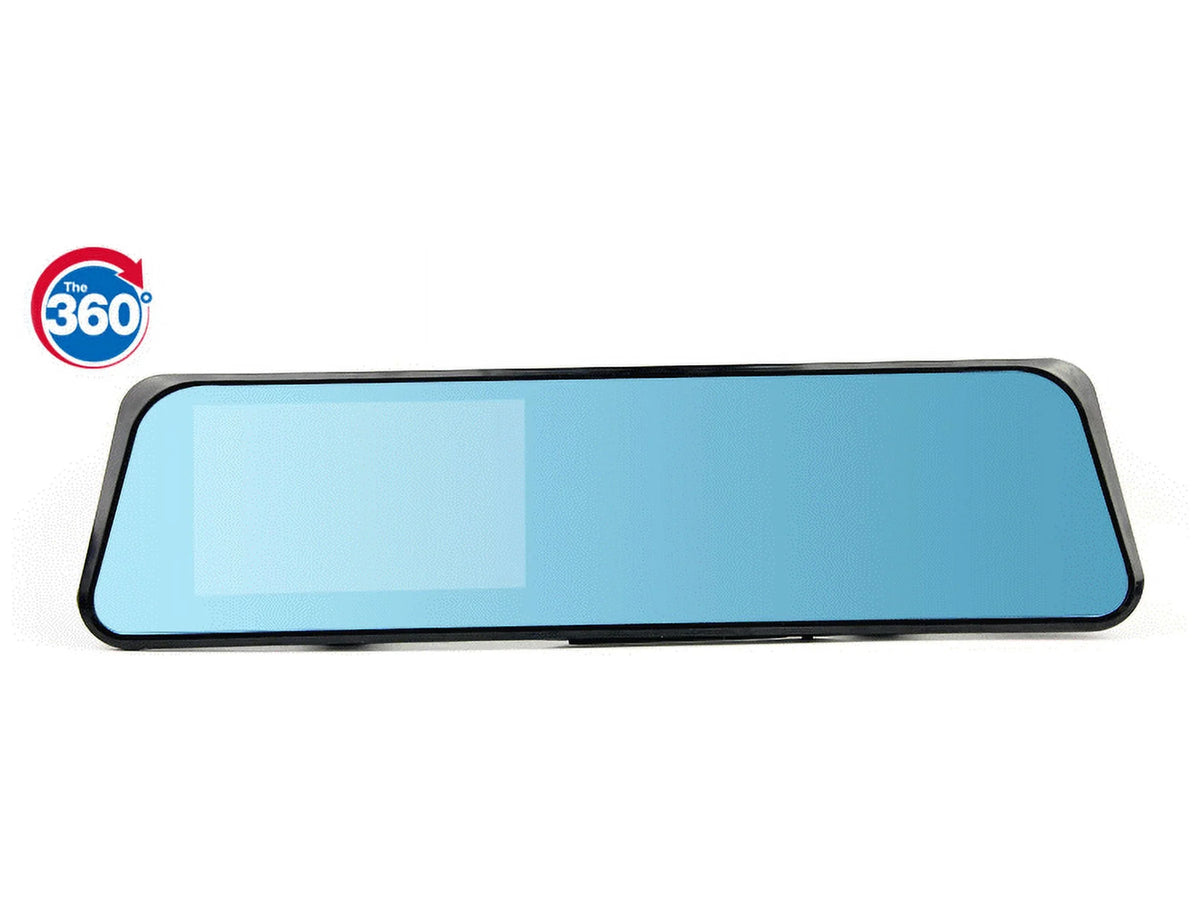 1080P Full  wide 4.3 inch new ultra-thin rearview mirror driving recorder 1200 Mega pixal
