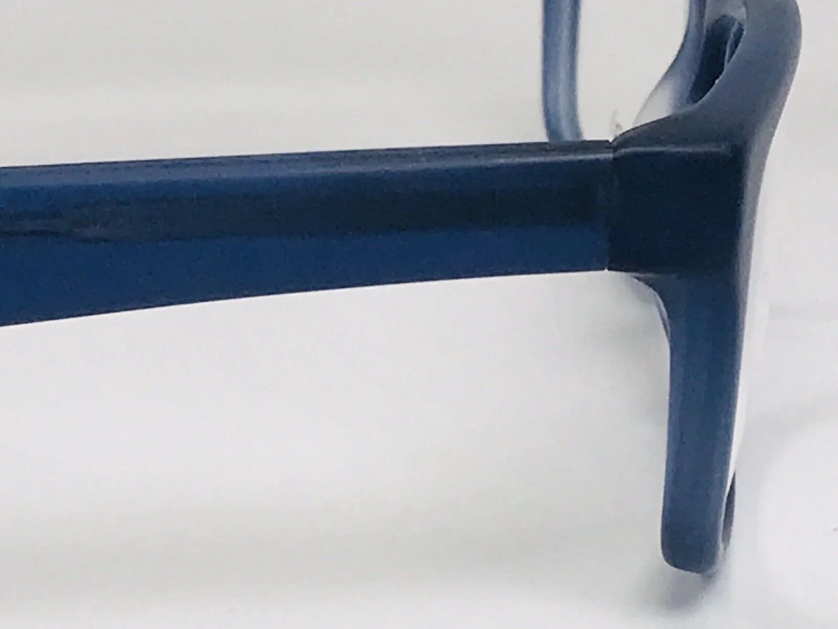 New Designer Inspired   Matte Blue  Eyeglasses 52mm with Case