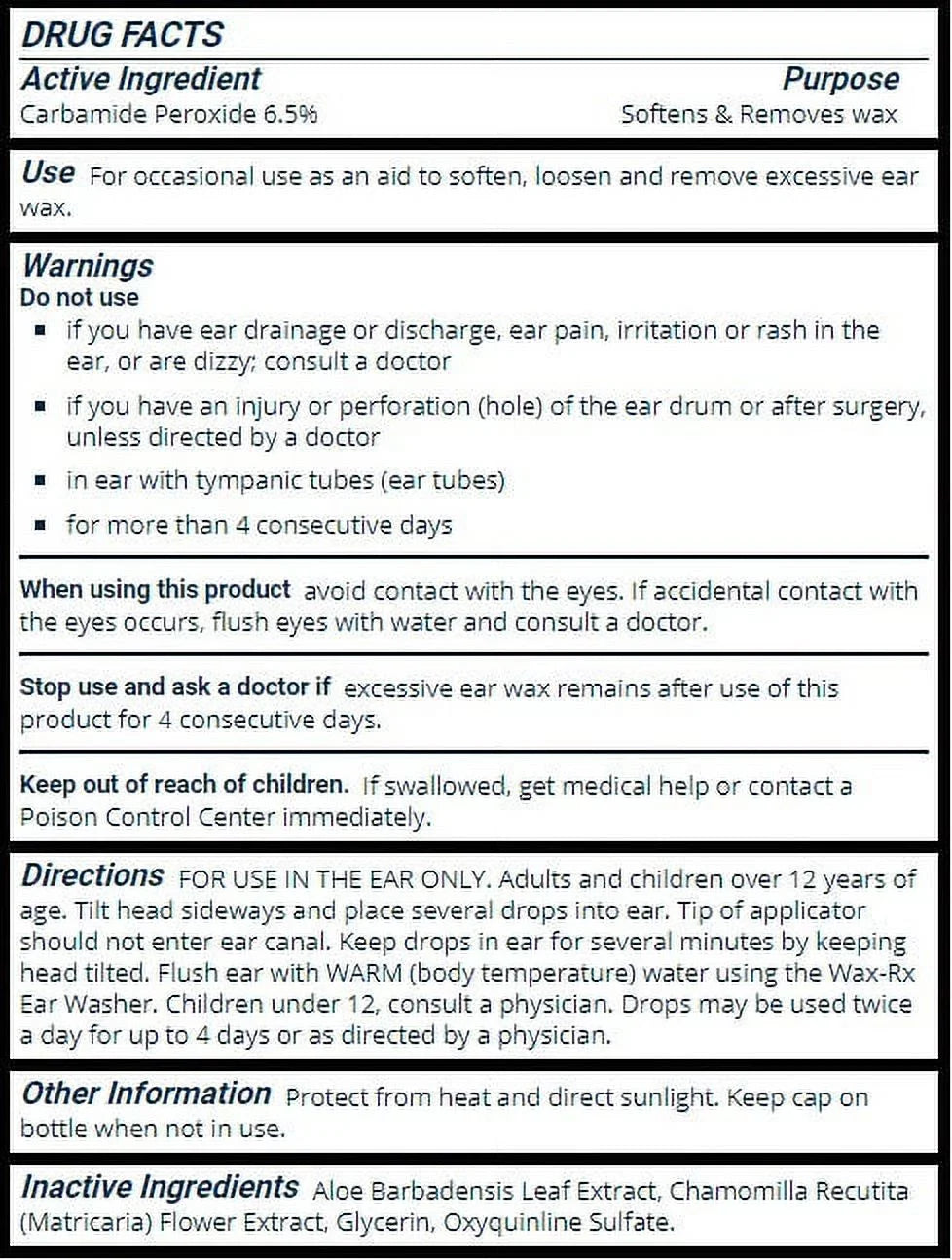 Doctor Easy Ear Wash System Wax- Conditioned, 15.2 ounce