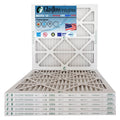 Glasfloss 20x20x1 -  10 -Qty:6 - Furnace Air Filter - Made in  (Actual Size: 19.5 x 19.5x7/8 inch)