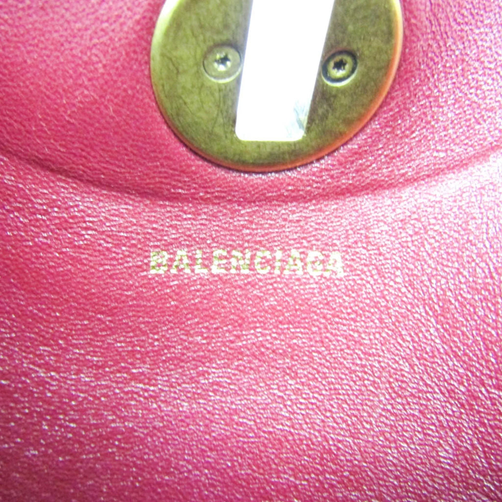 Pre-Owned Balenciaga 570093 Women's Leather Handbag,Shoulder Bag Black (Good)