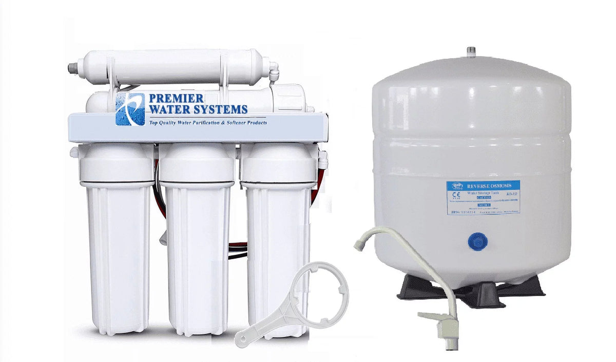 Home Reverse Osmosis Drinking Water Filter Low Pressure System