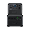 AC70+B80 Portable Solar Generator, 768Wh LiFePO4 Power Station, 80% Charge in 45 Mins, 1000W Rated Power (2000W Lifting Power) for Camping, Hiking, Home Backup