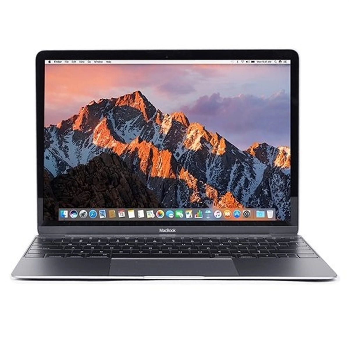 Apple MacBook MJY42LL/A 12" 8GB 512GB  Core™ M-5Y51 1.2GHz macOS,Space Gray (Used)