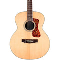 Guild -258E Deluxe Westerly Collection 8-String Baritone Jumbo Acoustic-Electric Guitar Natural