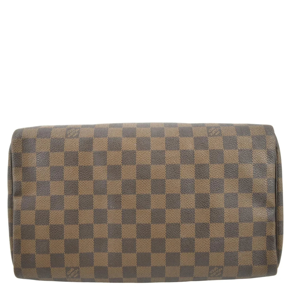 Pre-owned   Speedy 25 Damier Ebene Satchel Bag Brown