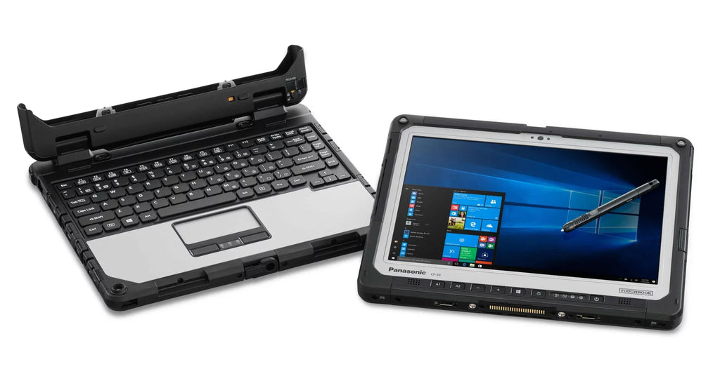 Fully Rugged 12" Panasonic  -33, Intel i5-7300U, 256GB , 8GB , Win11, WiFi, Bluetooth, Serial Port, Dual-Touchscreen, Dual-Battery, Dual-Camera, Ultra-Bright Display, 1-Yr Warranty
