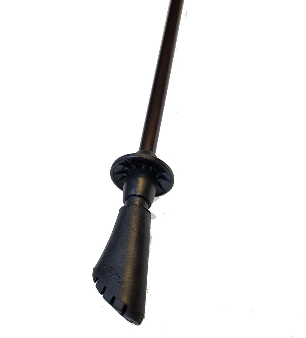 Nordic Walking Platinium Carbon Series Fixed Length Walking Poles 115cm Brown