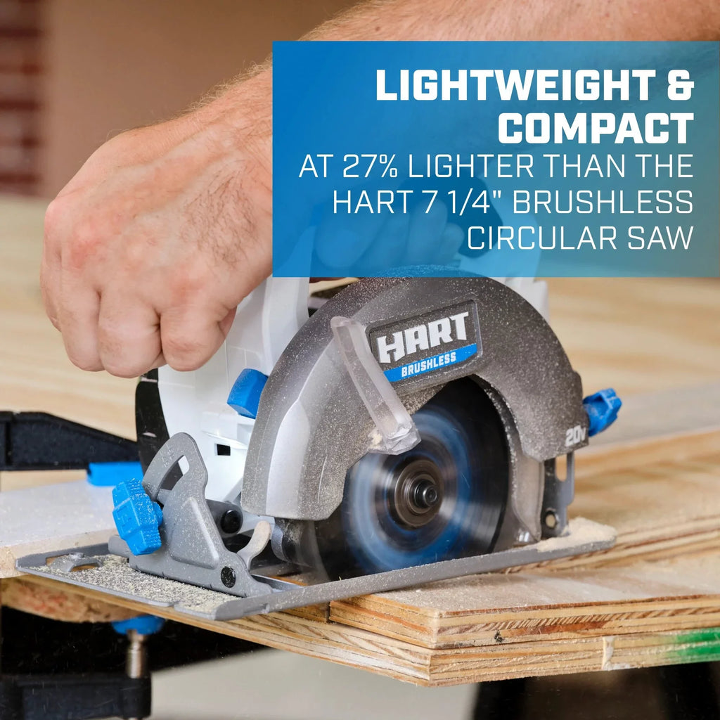 20-Volt Brushless 5-1/2-inch Compact Battery-Powered Circular Saw (Battery Not Included)