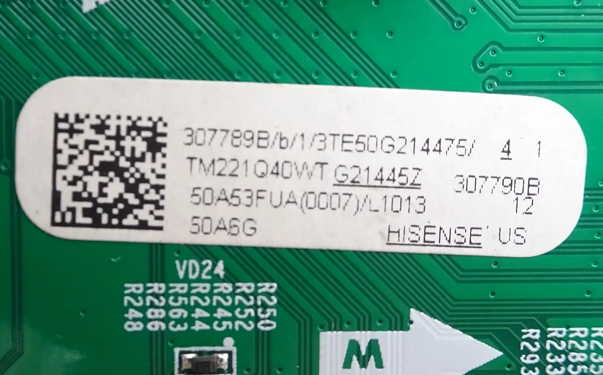 Hisense 50A6G Main Board 307789B (RSAG7.820.11554/)